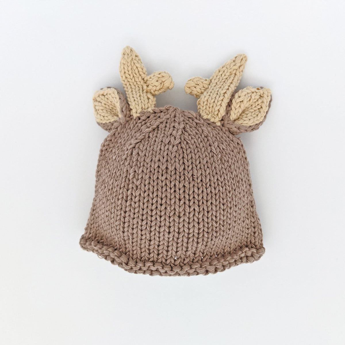 Newborn Buck Beanie Hat - Newborn Knits