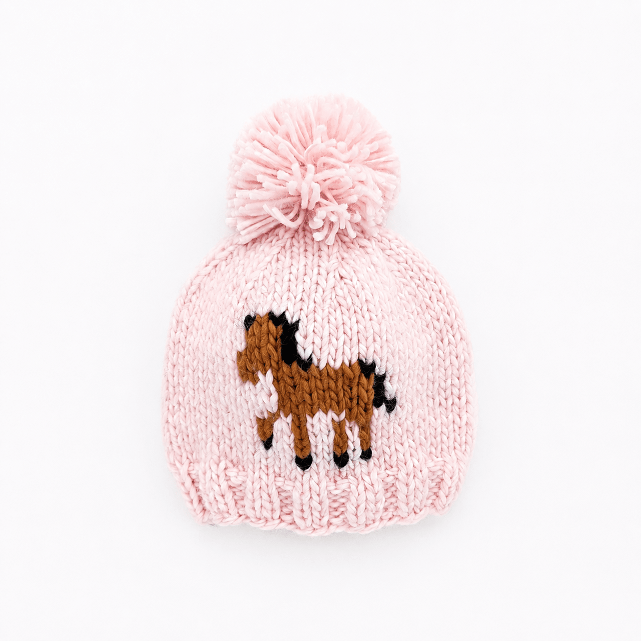 Pony Beanie Hat Blush for Baby & Kids - Beanie Hats