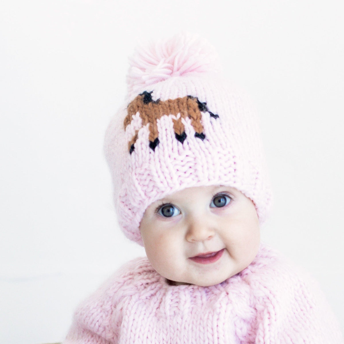 Pony Beanie Hat Blush for Baby &amp; Kids - Beanie Hats