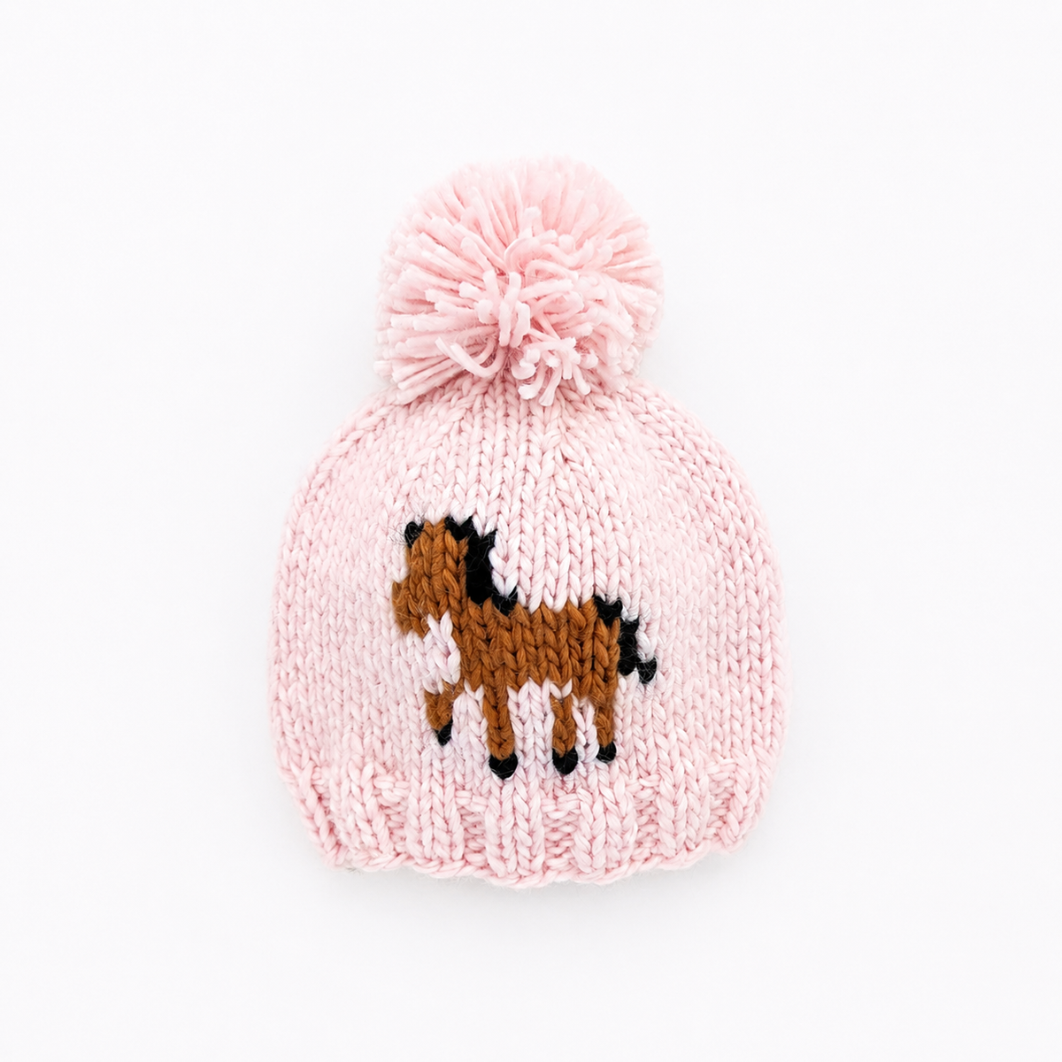 Pony Beanie Hat Blush for Baby &amp; Kids