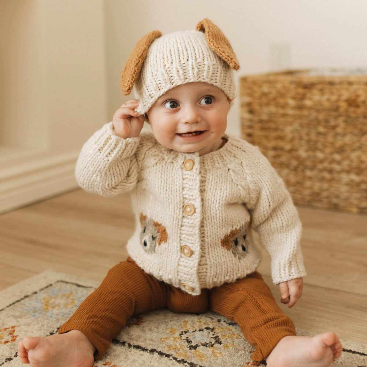 Baby & Toddler Cotton Cardigan - Soft Knit Sweater For Boys & Girls (12M-3T)