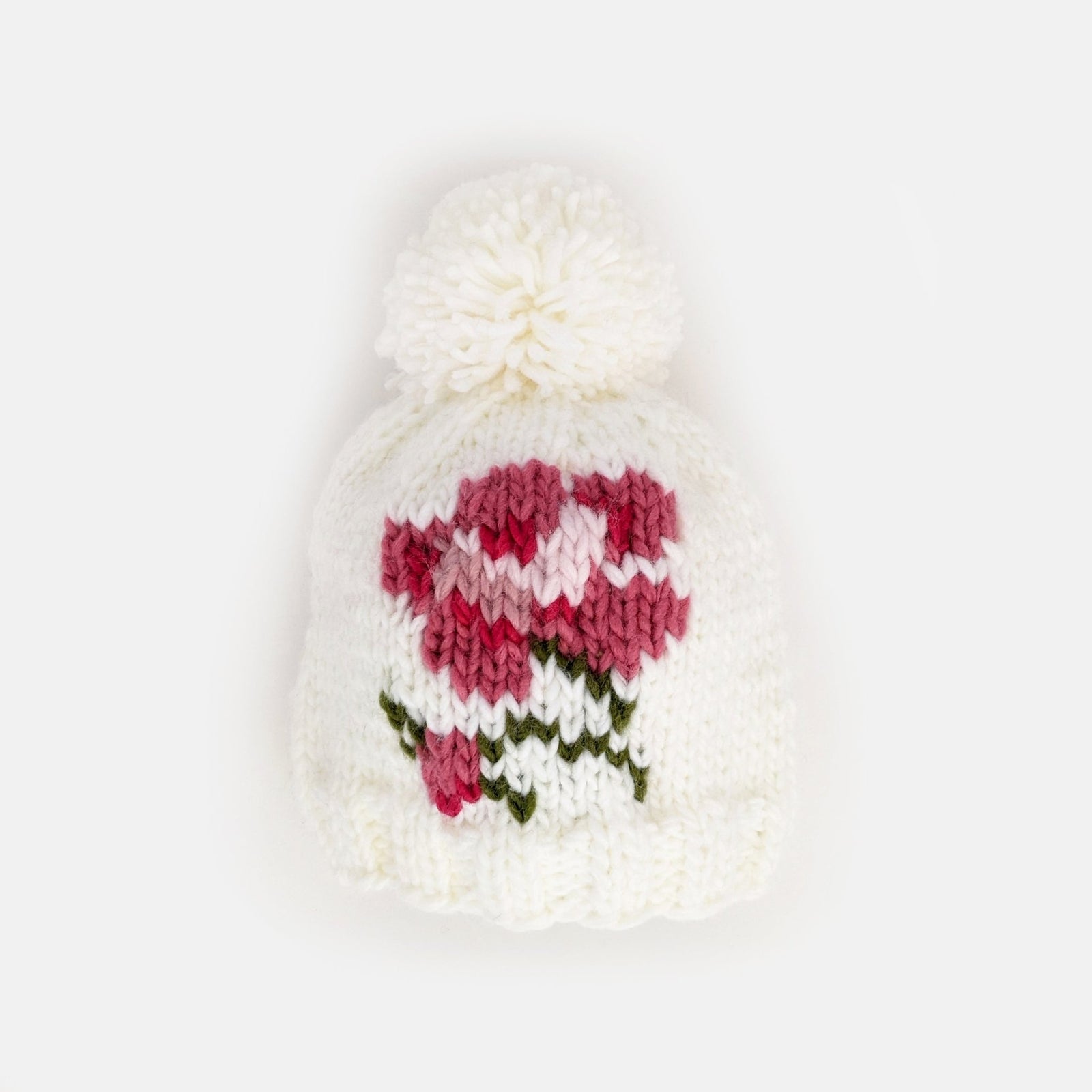 Rose Beanie Hat - Beanie Hats