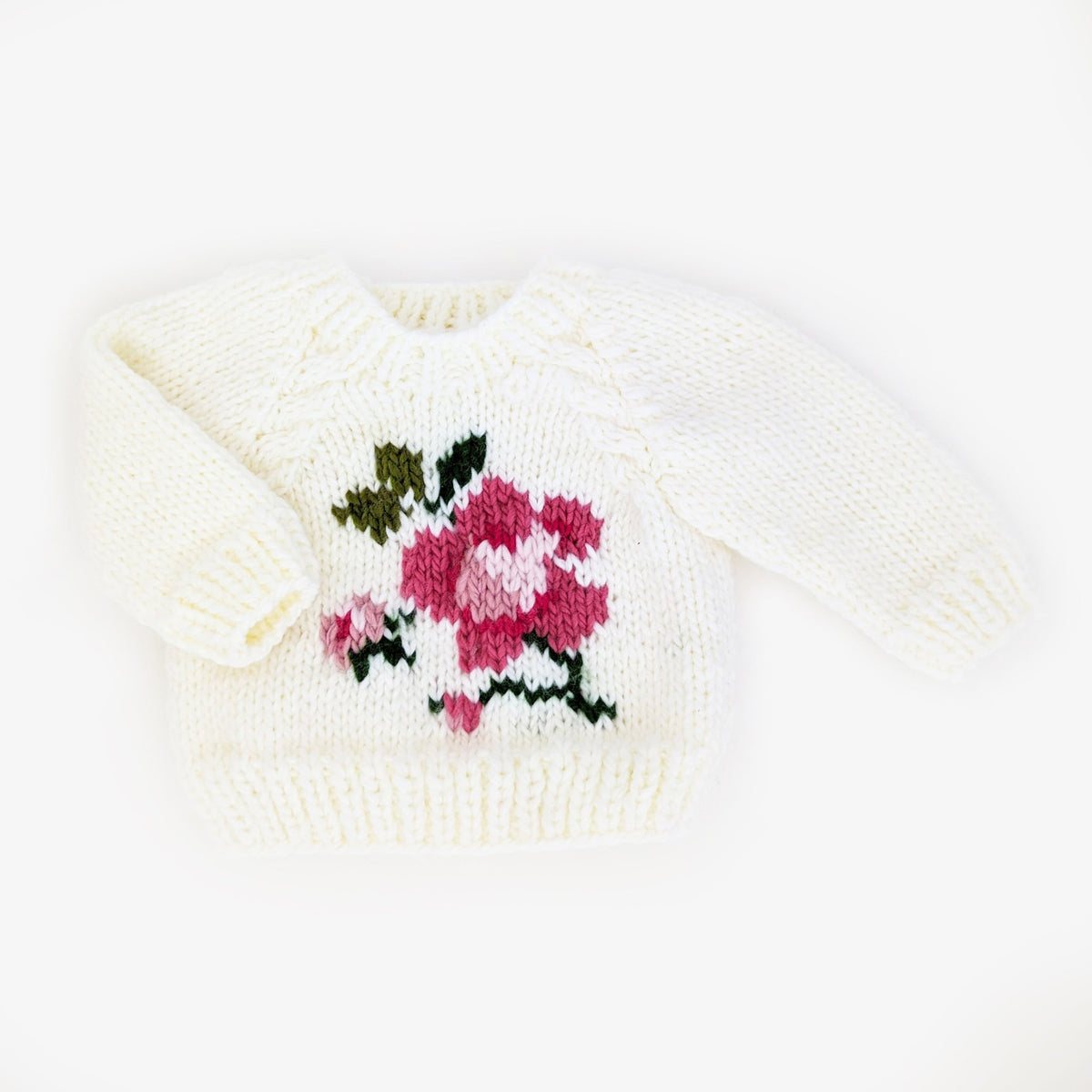 Rose Crew Neck Sweater for Baby &amp; Toddler - Sweaters