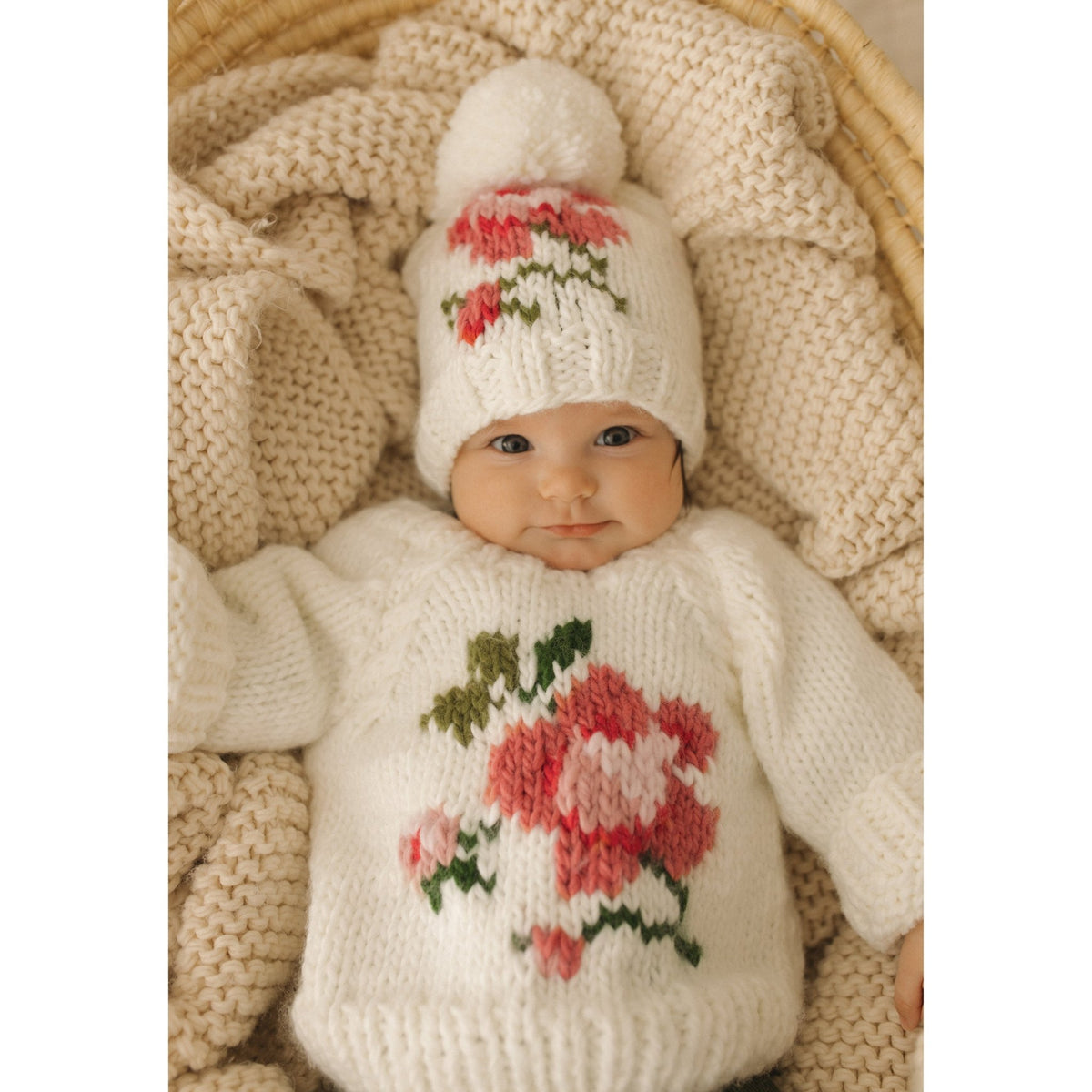 Rose Crew Neck Sweater for Baby &amp; Toddler - Sweaters