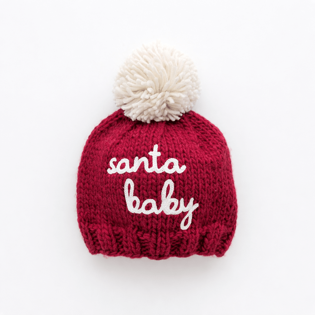 Santa Baby Crimson Beanie Hat for Baby &amp; Kids - Beanie Hats