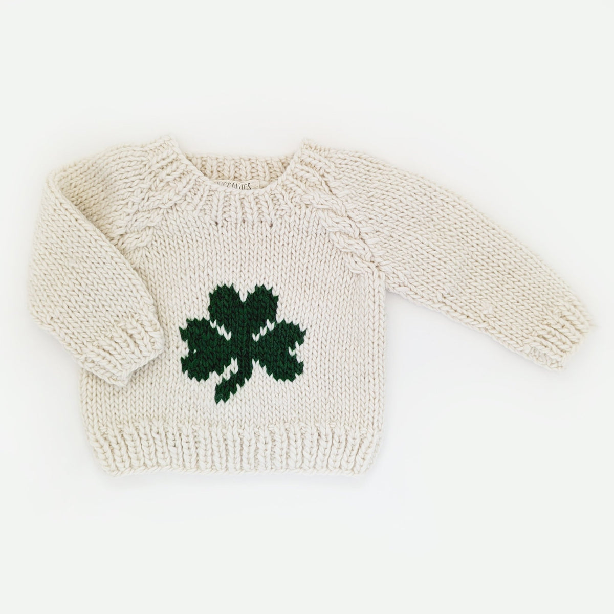Shamrock Crew Neck Sweater - Sweaters