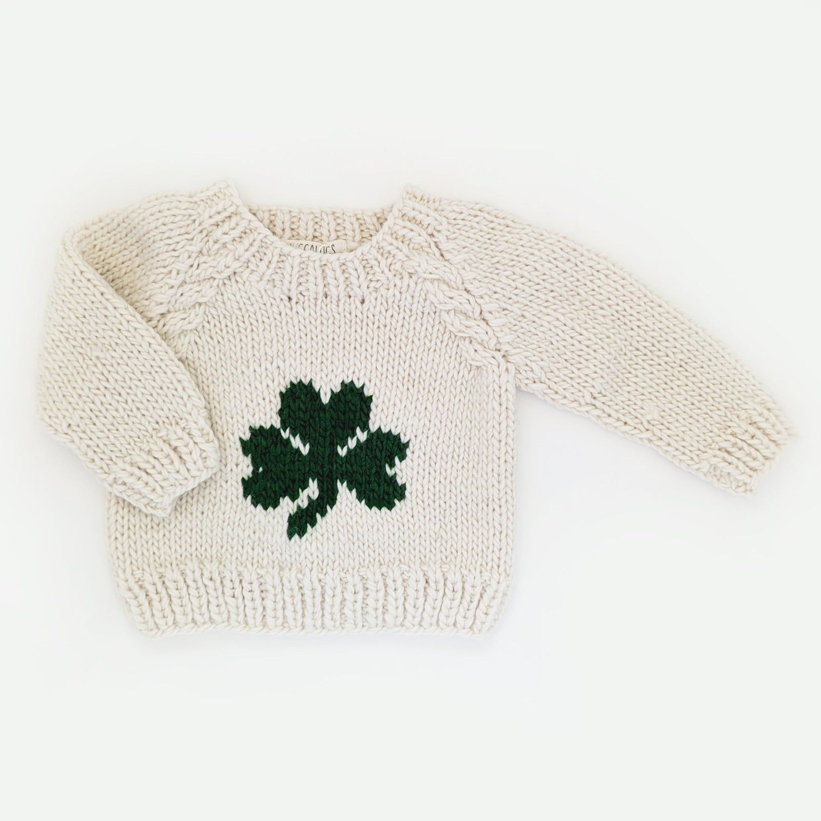 Shamrock Crew Neck Sweater - Sweaters