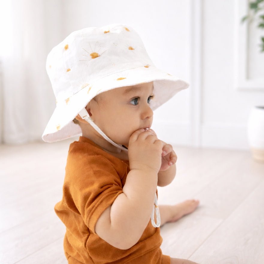 Sunshine Bucket Hat UPF 50+ with Adjustable Breakaway Strap - Sunhat