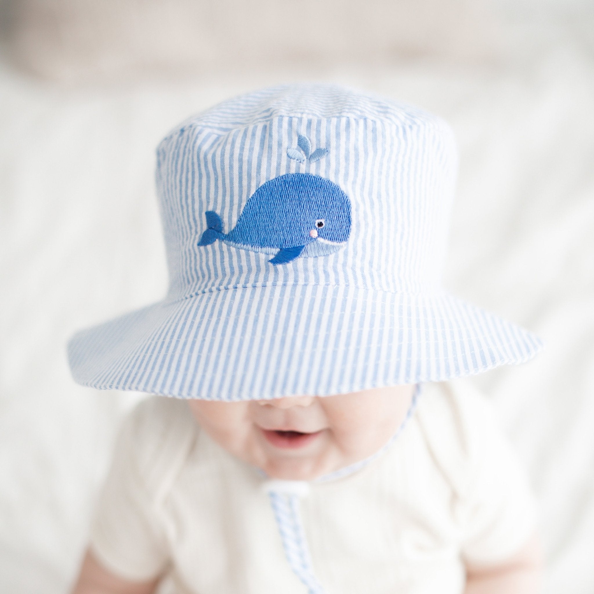 summer hat infant Whale Bucket Hat UPF 50+ Baby & Toddler