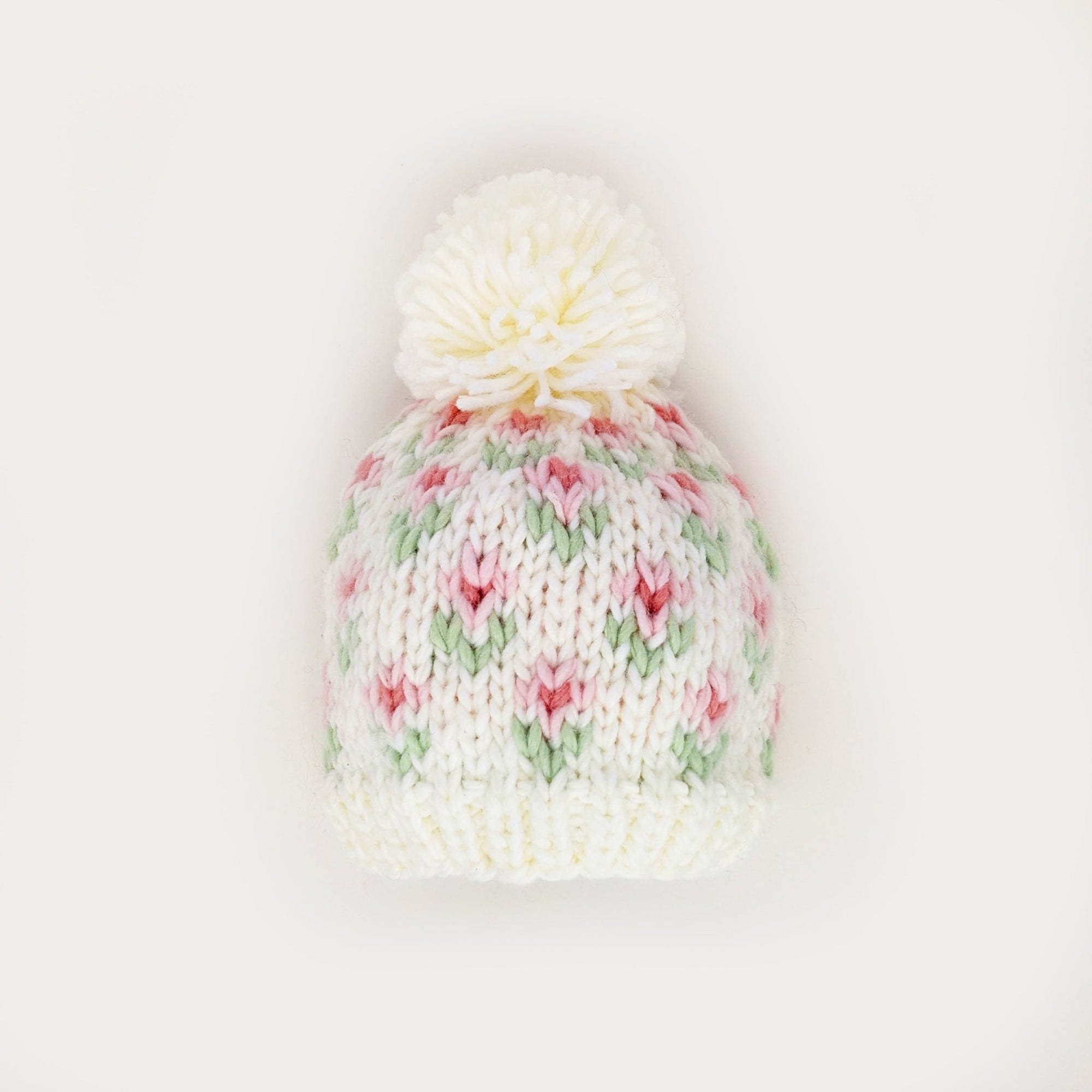 Bitty Blooms Blush Beanie Hat due Jul/Aug - Beanie Hats