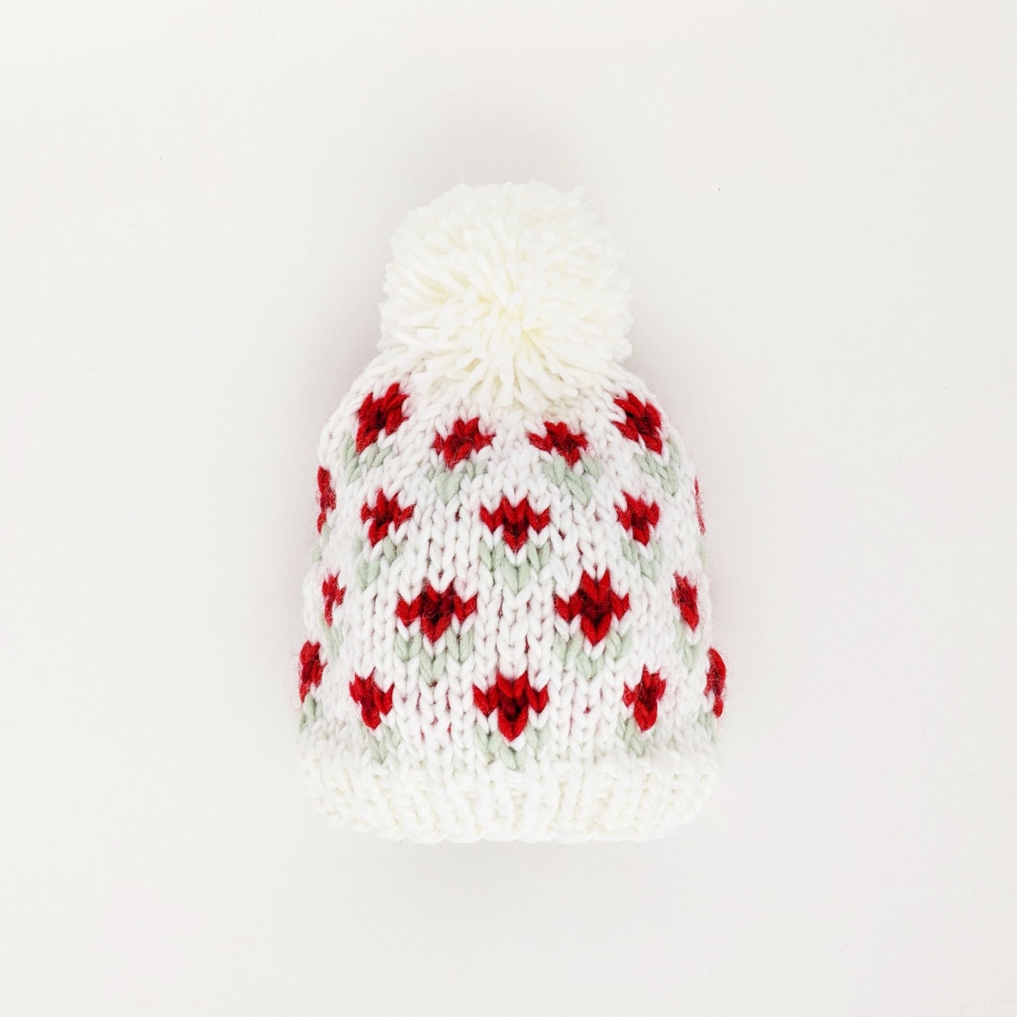 Bitty Blooms Holiday Beanie Hat due Jul/Aug - Beanie Hats