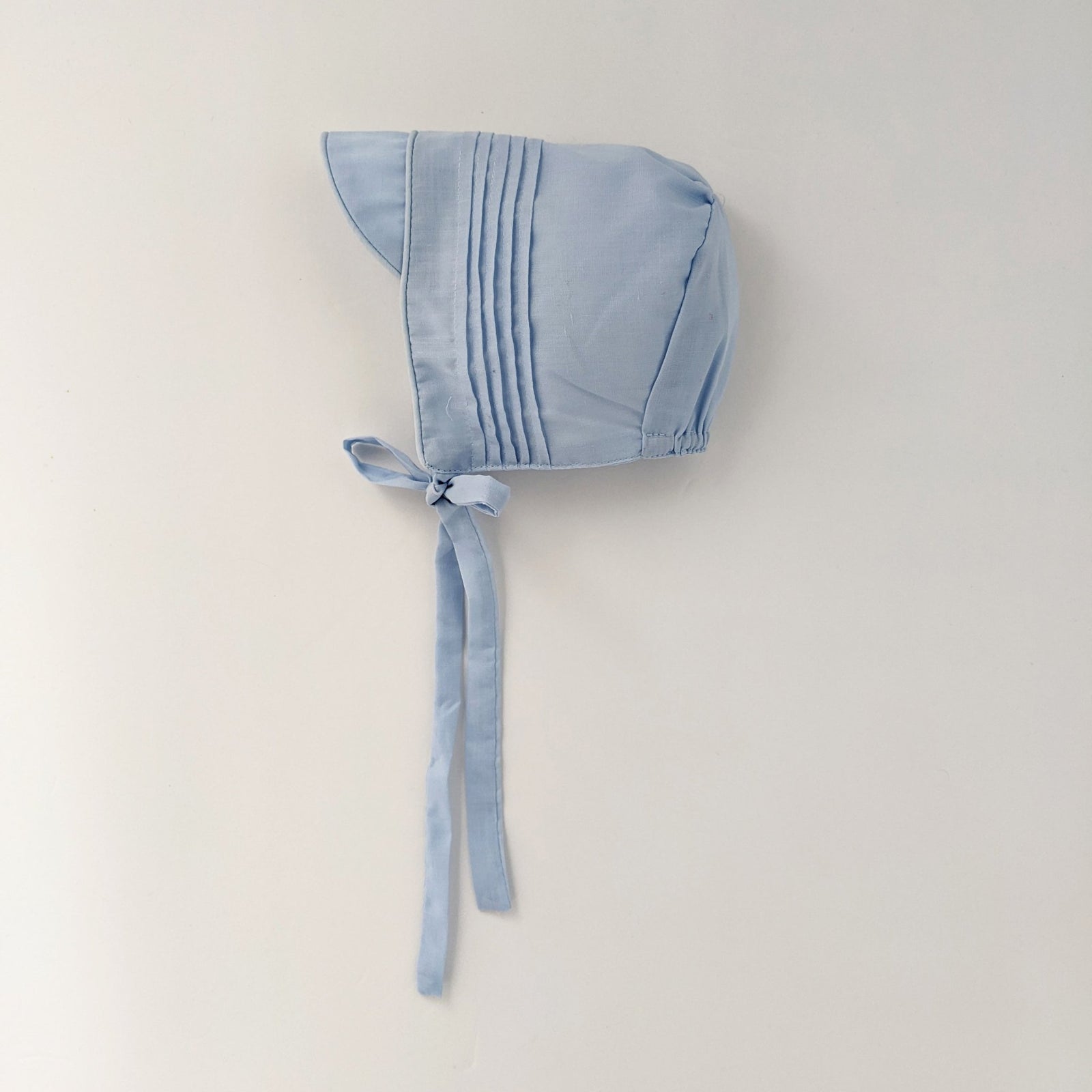 Boys Solid Blue Bonnet - bonnets