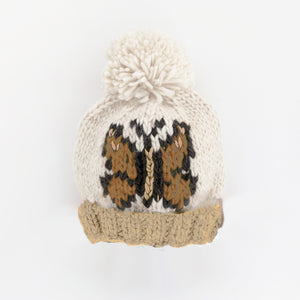 Butterfly Hand Knit Beanie Hat - Beanie Hats