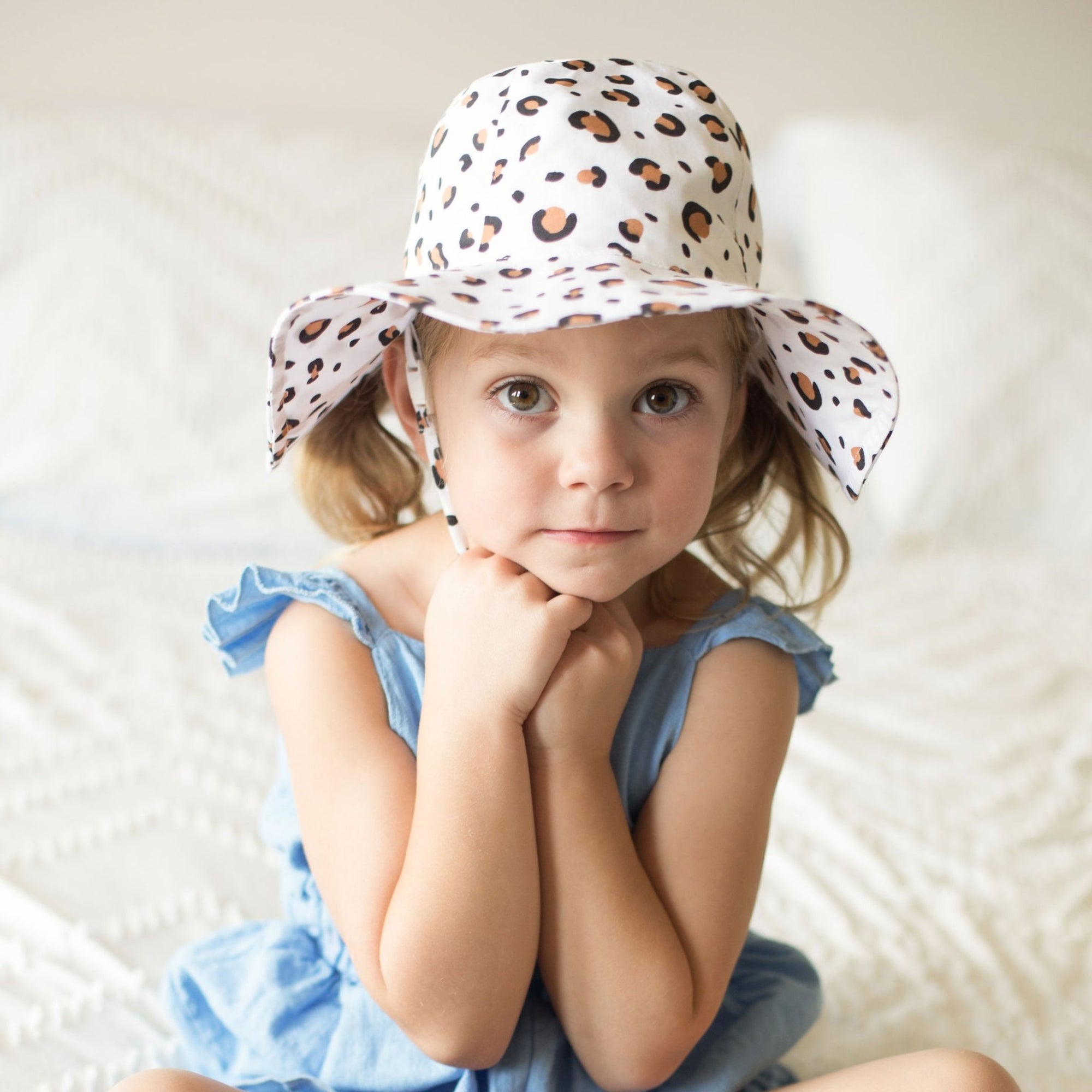 Cheetah Sunhat UPF 50+ with Adjustable Breakaway Strap - Sunhat