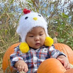 Chicken Earflap Beanie Hat - Beanie Hats