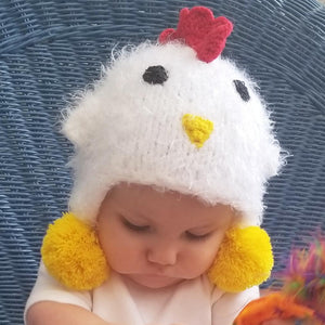 Chicken Earflap Beanie Hat - Beanie Hats