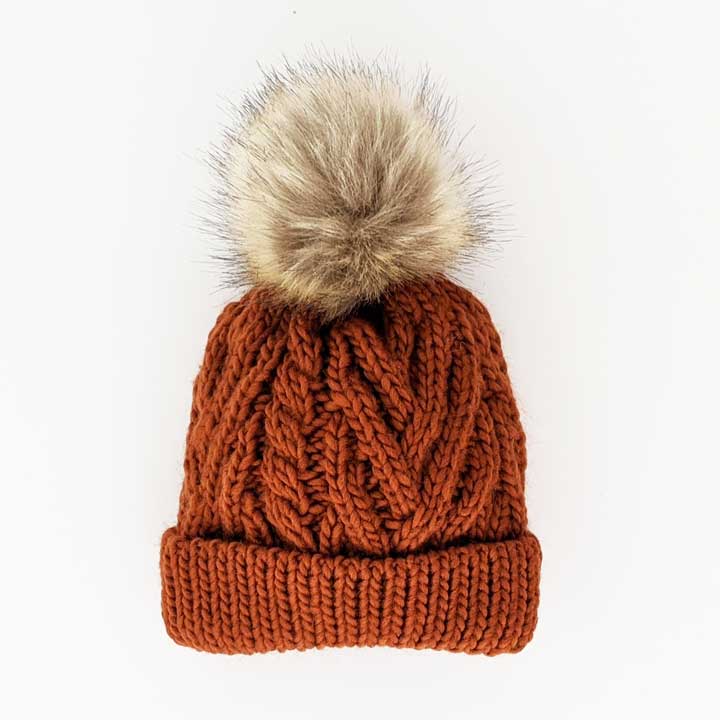 Chili Pop Pom Pom Beanie Hat - Huggalugs display picture 2