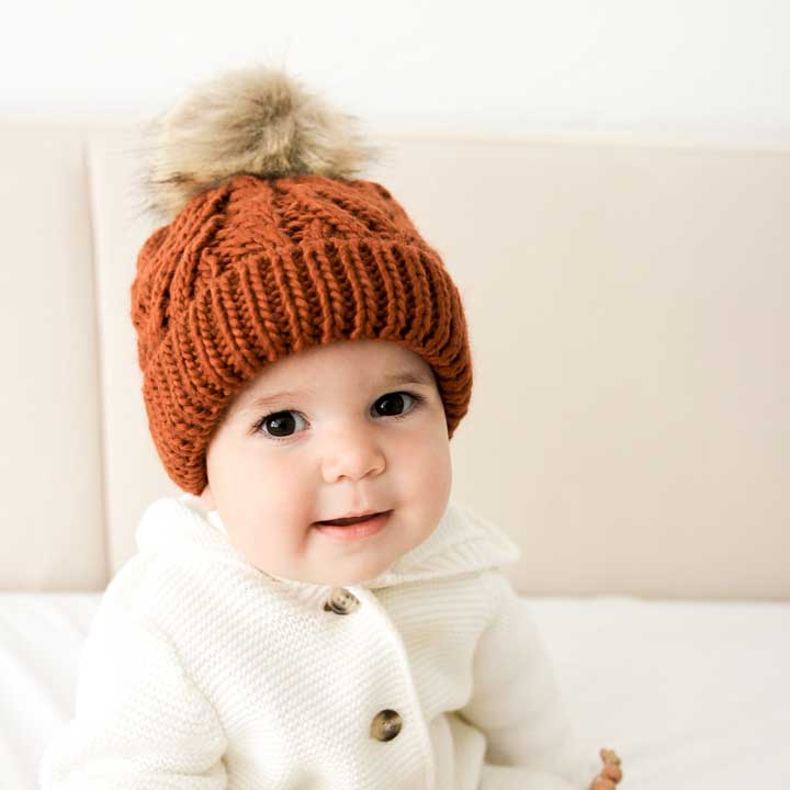 Chili Pop Pom Pom Beanie Hat - Beanie Hats