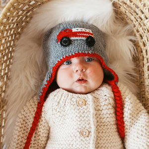 Firetruck Beanie Hat - Beanie Hats