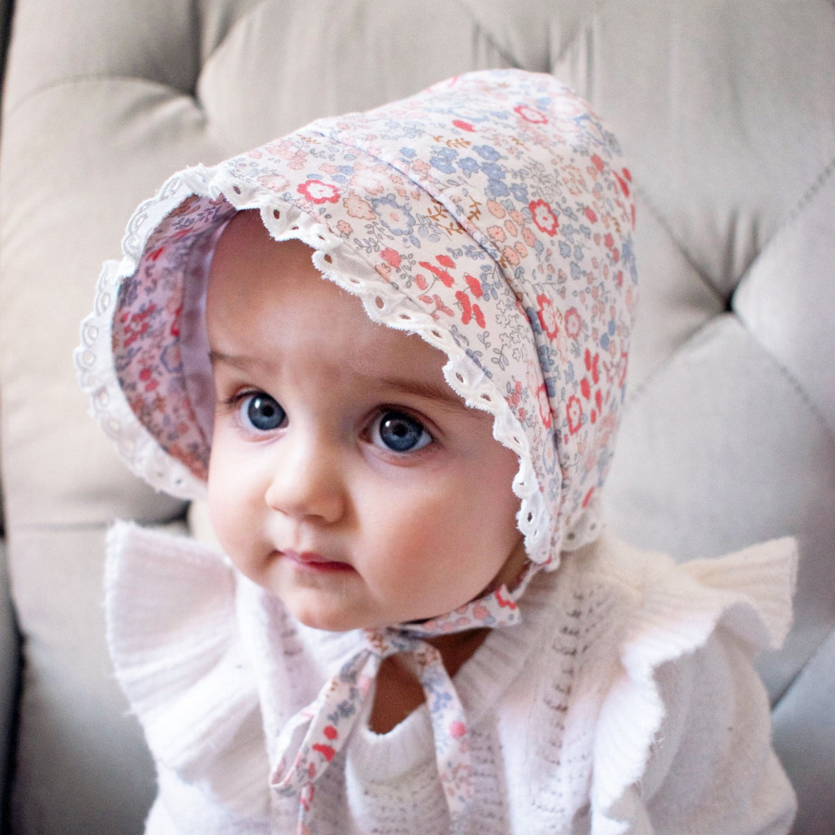 Flora Bonnet UPF 25+ for Infants &amp; Toddlers - bonnets