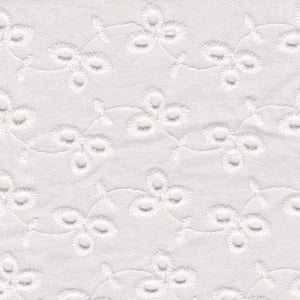Flowered Eyelet Sunhat - Sunhat