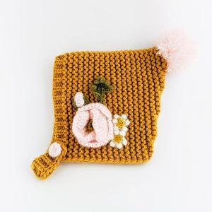 Gold Poppy Bonnet for Babies, Toddlers & Kids - Beanie Hats