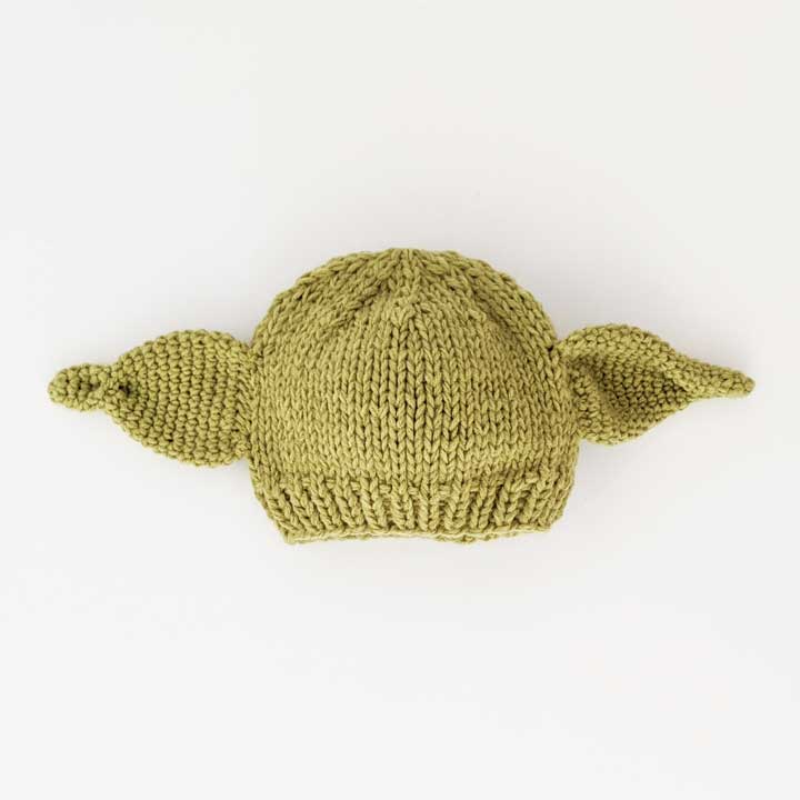 Green Alien Knit Beanie Hat - Beanie Hats