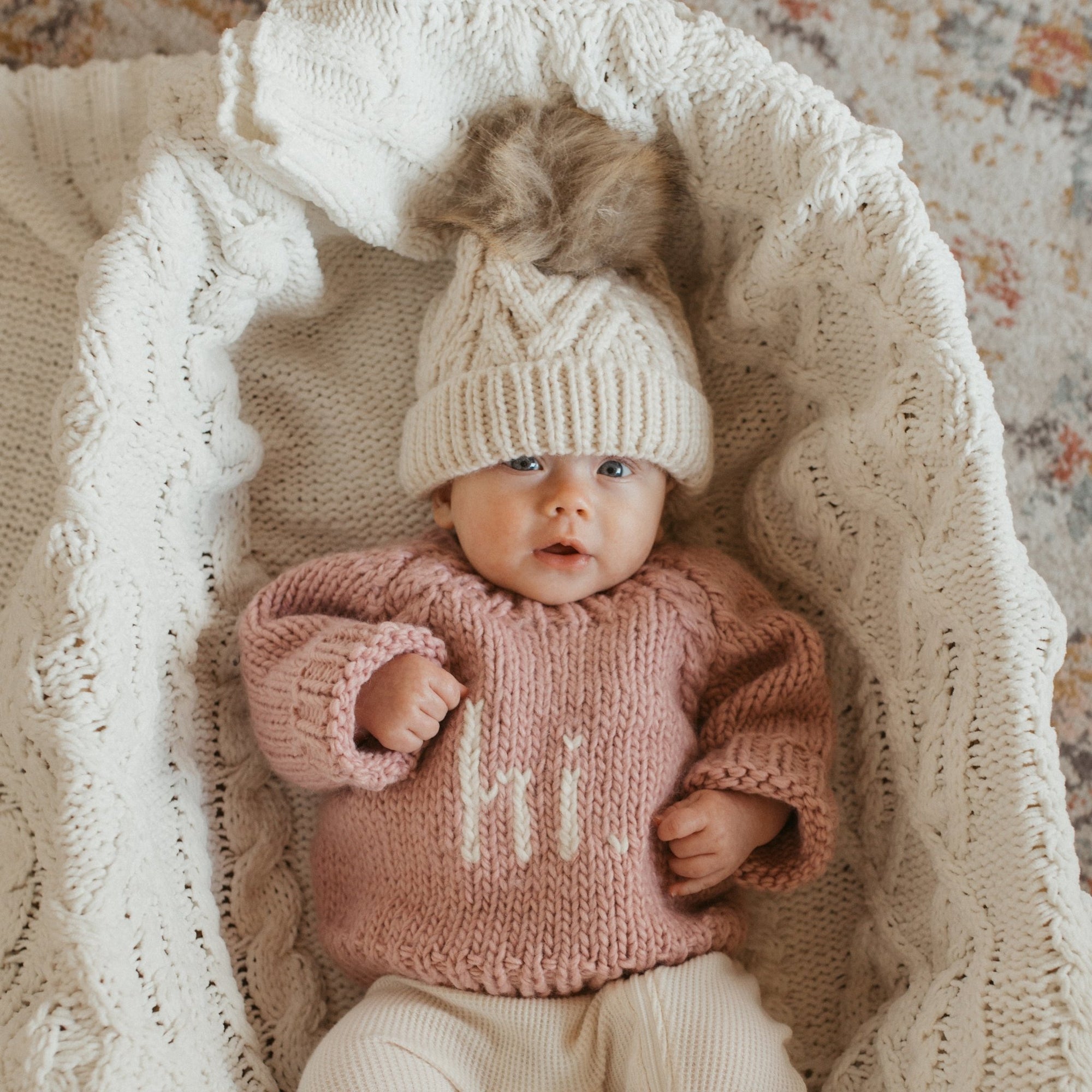 Mushroom Pebble Cardigan Sweater Baby & Toddler - Huggalugs