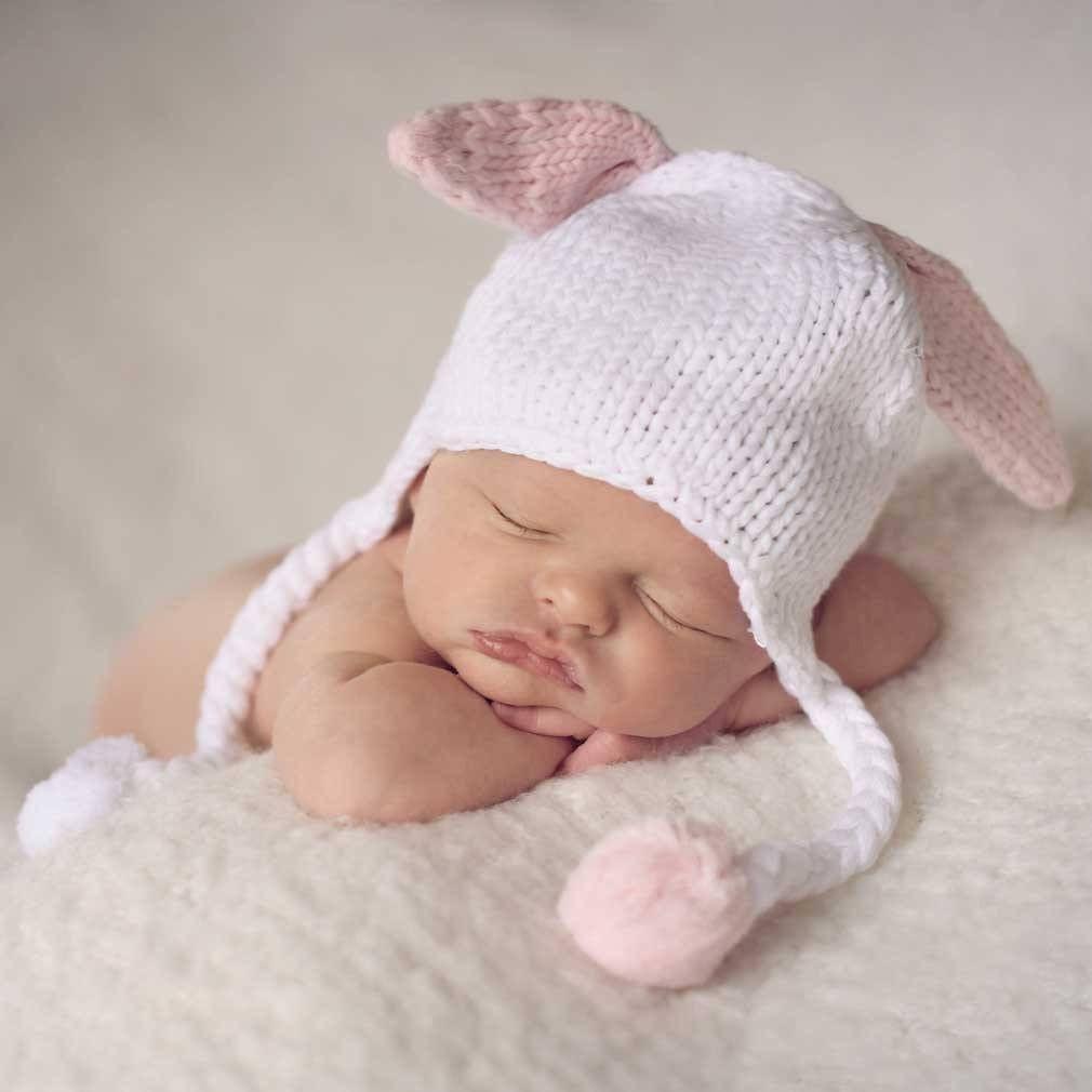 Hugbunny Pink Beanie Hat - Beanie Hats