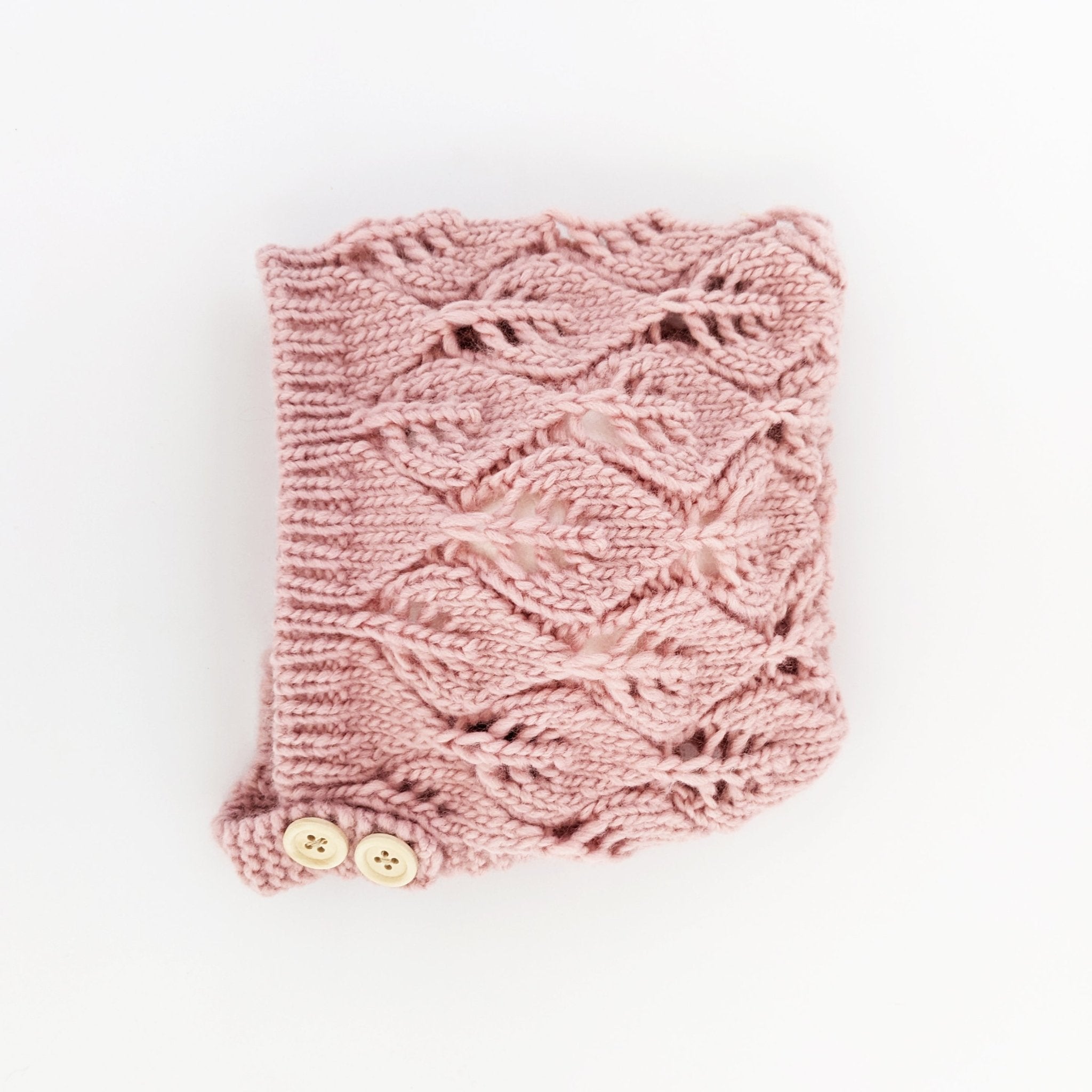 Leaf Lace Bonnet Rosy - Huggalugs