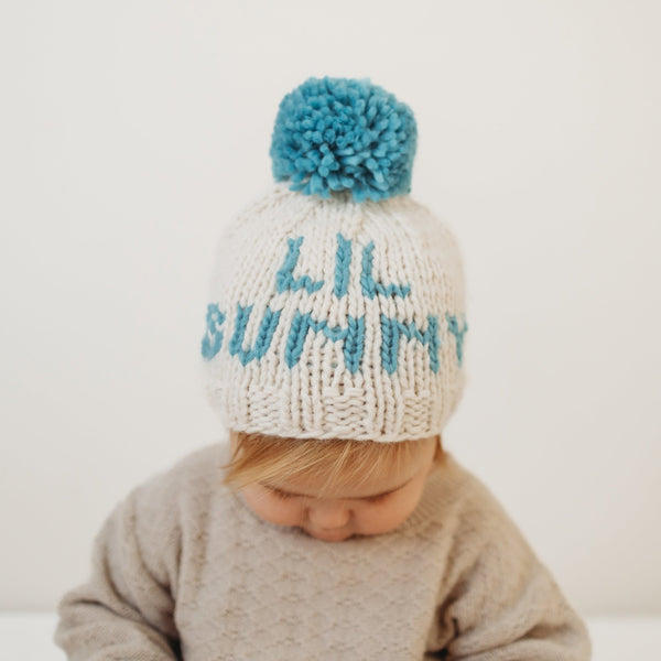 年末のプロモーション特価！ lil-bunny-blue-beanie-hat- 帽子