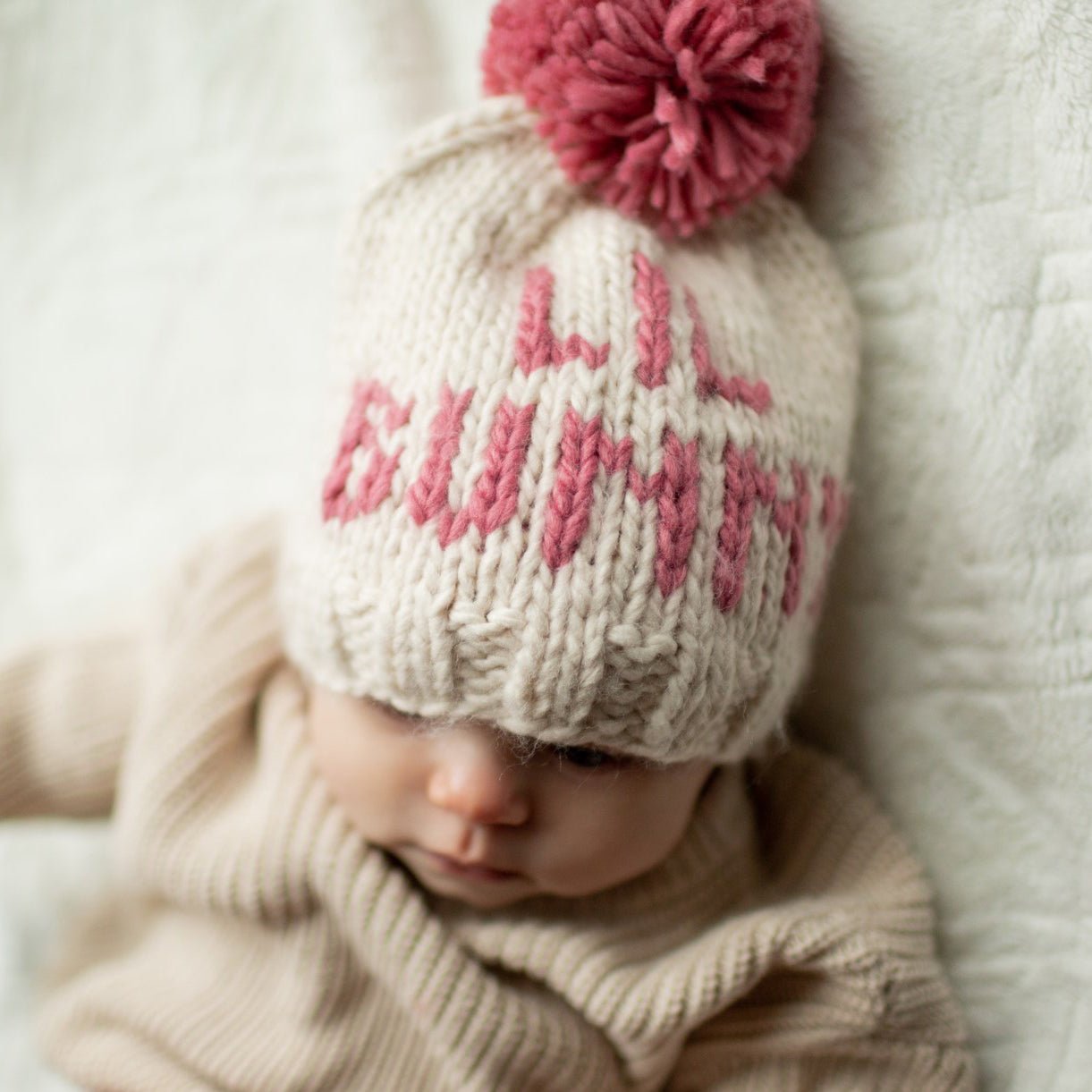 Lil Bunny Pink Beanie Hat Ships 1/1-1/30 - Beanie Hats