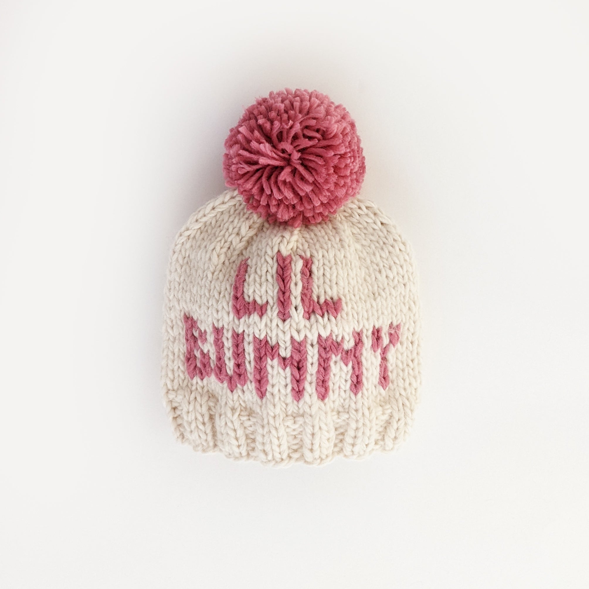Lil Bunny Pink Beanie Hat - Huggalugs
