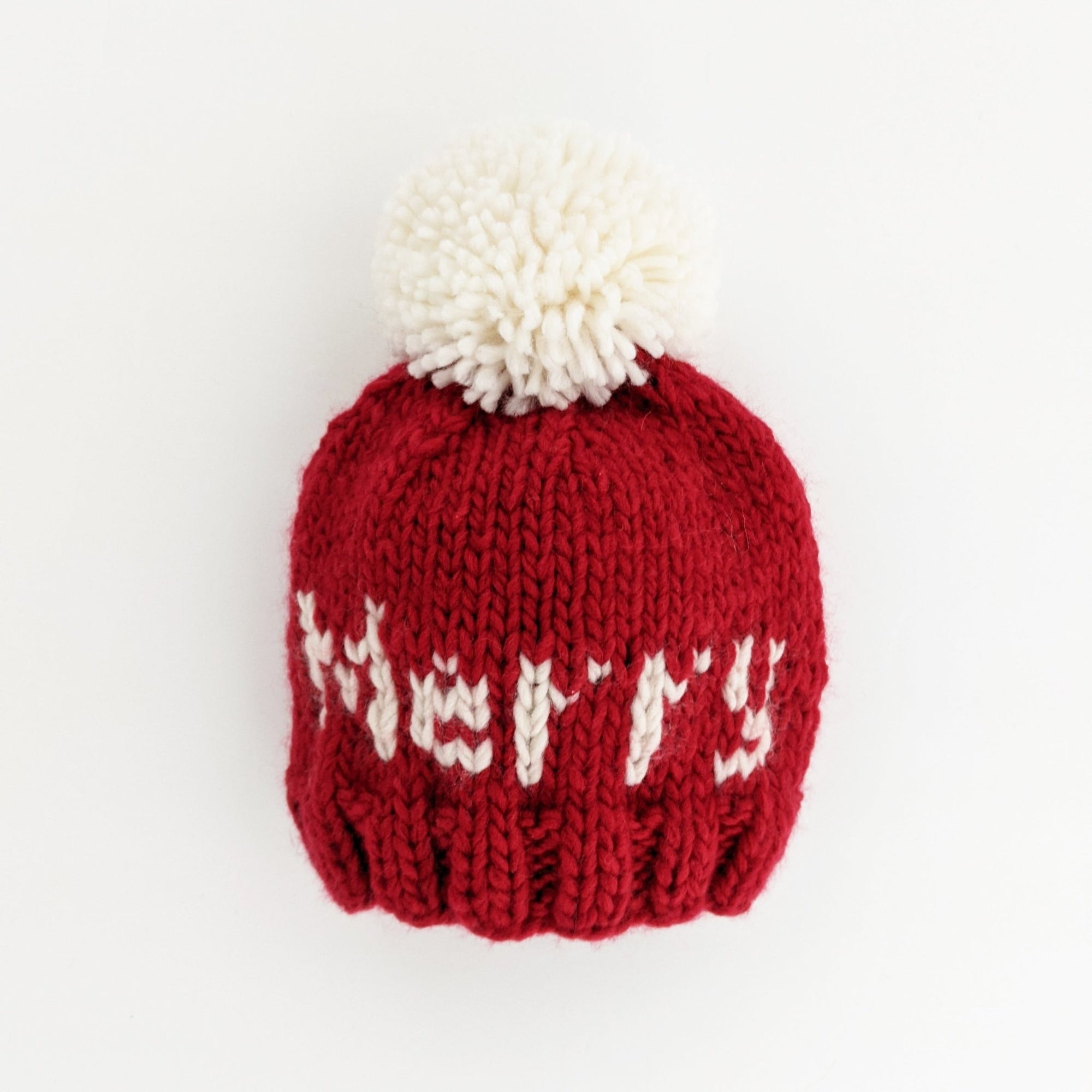 Merry Hand Knit Beanie Hat - Beanie Hats