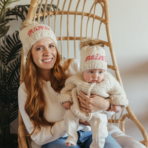 Mini Cerise Beanie Hat due Jul/Aug - Beanie Hats