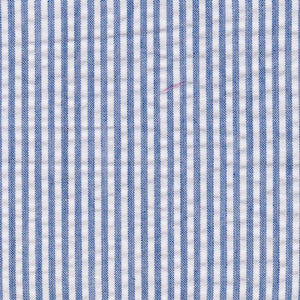 Navy Stripe UPF 25+ Seersucker Bonnet - bonnets