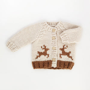 Oh Deer Cardigan Sweater due Jul/Aug - Sweaters