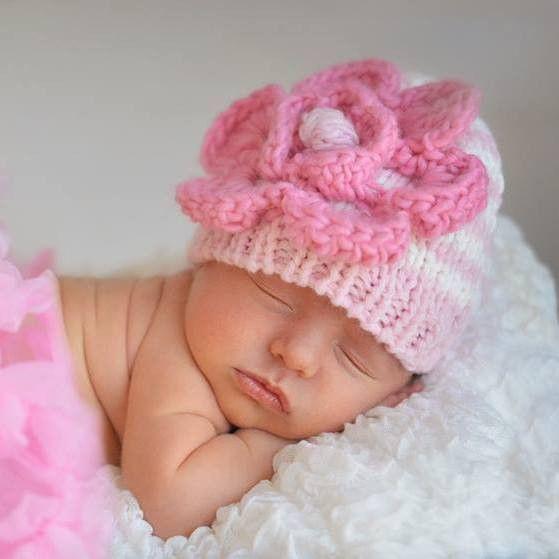 Parfait Pink Ziggy Beanie Hat for Babies, Toddlers &amp; Kids - Beanie Hats