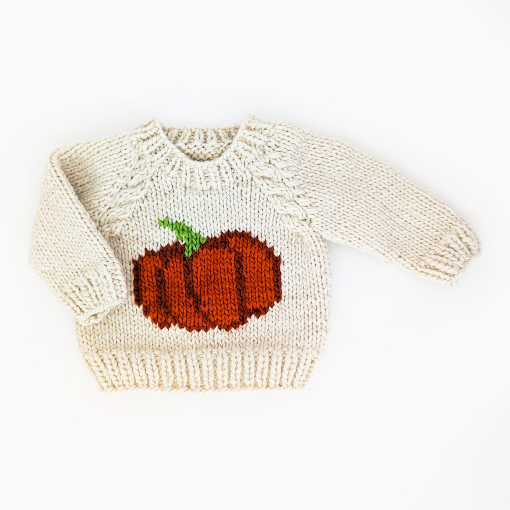 Pumpkin Crew Neck Sweater for Baby & Toddler - Sweaters