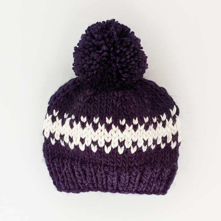 Rebel Indigo Knit Beanie Hat - Beanie Hats