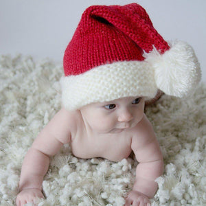 Santa Red Sparkle Stocking Hat - Beanie Hats