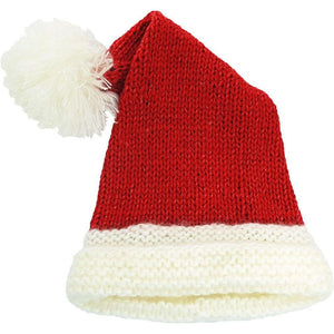 Santa Red Sparkle Stocking Hat - Beanie Hats