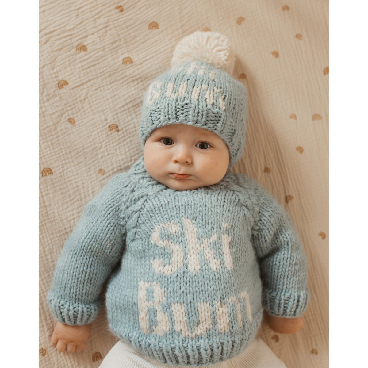 Ski Bum Surf Crew Neck Sweater - Huggalugs