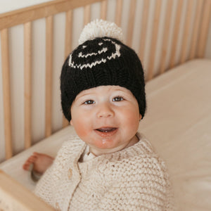 Smiley Beanie Hat due Jul/Aug - Beanie Hats