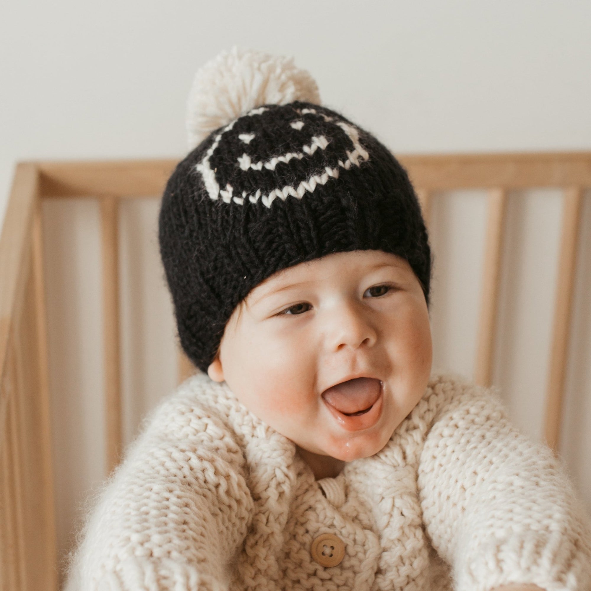 Smiley Beanie Hat due Jul/Aug - Beanie Hats