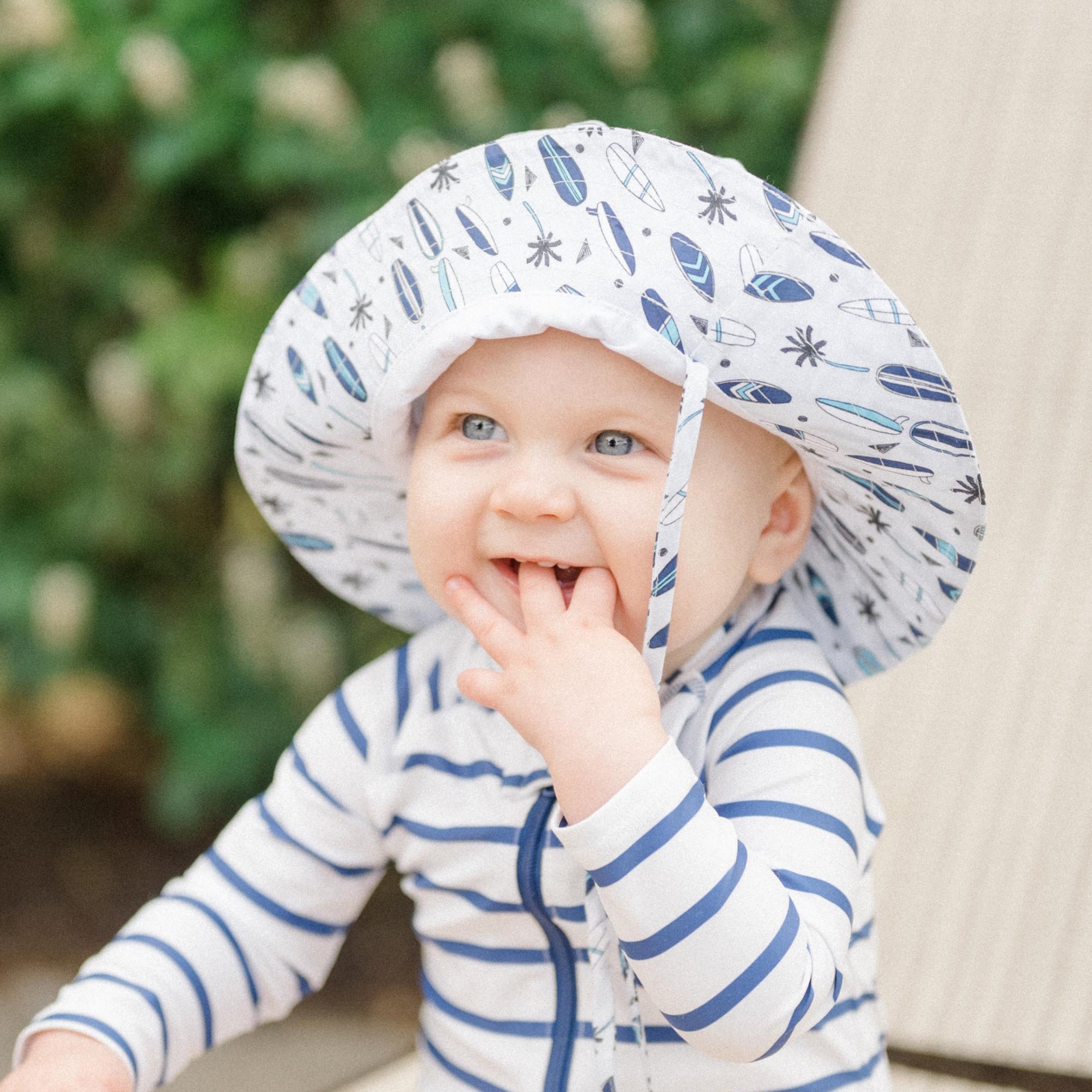 Huggalugs Surfboards Bucket Hat 12-24 Months