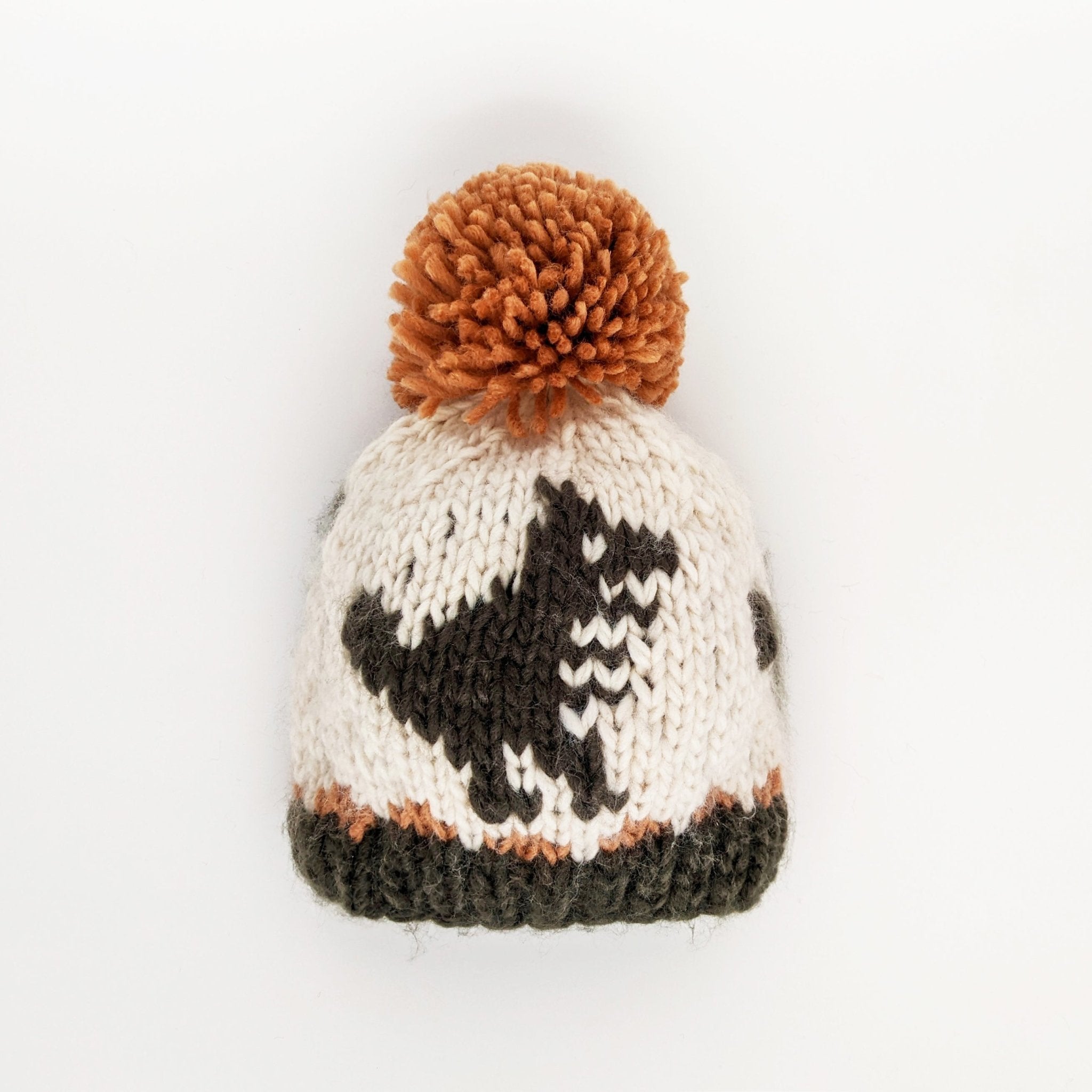 T-rex Loden Knit Beanie Hat - Huggalugs