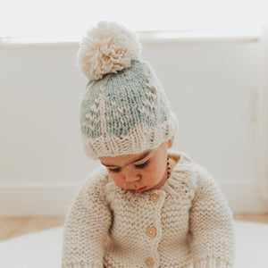 Winter Forest Knit Beanie Hat - Beanie Hats